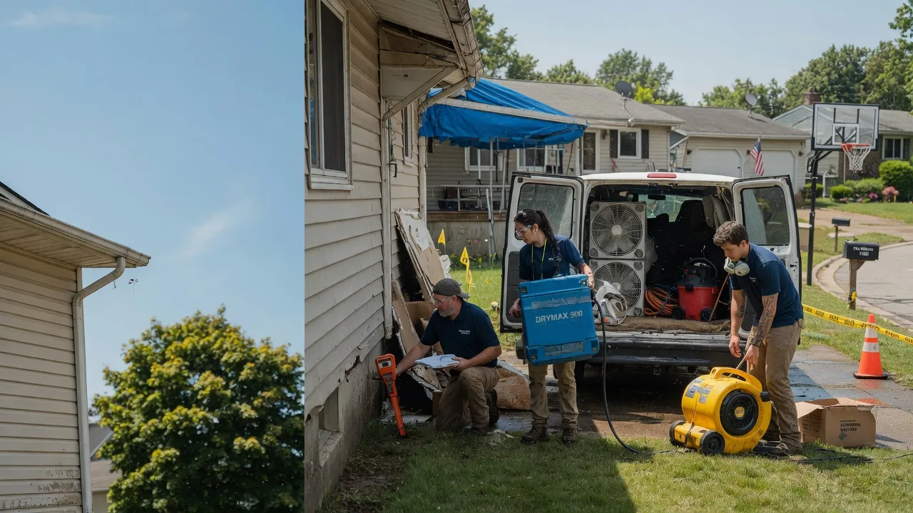 Ceiling Leak Cleanup in Lake George, MN near me